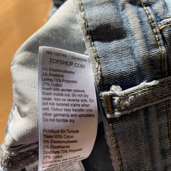 Topshop Skinny Jeans (Size:28) - Picture 9 of 10